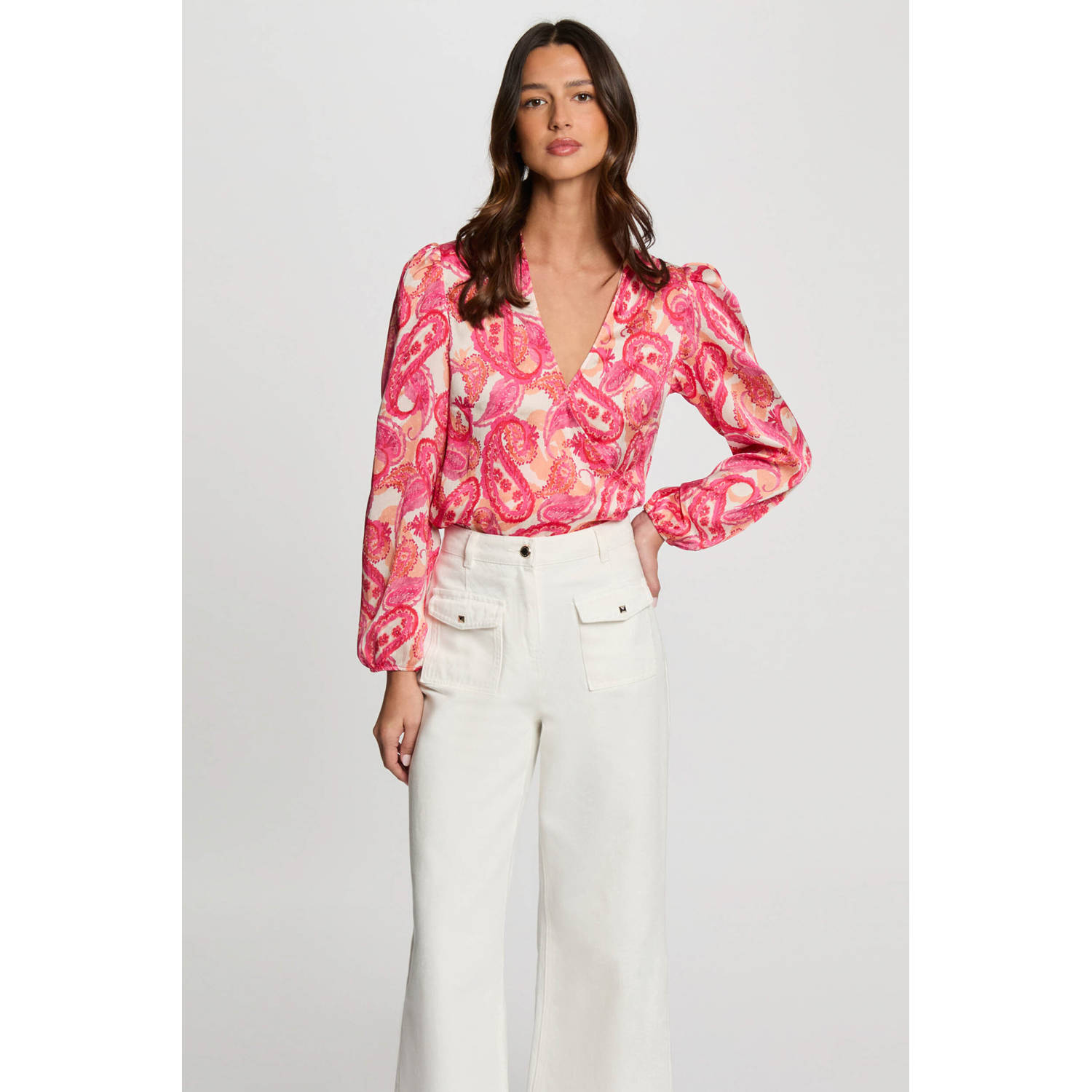 Morgan blousetop roze