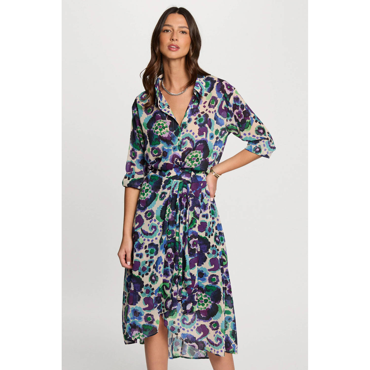 Morgan blouse donkerblauw