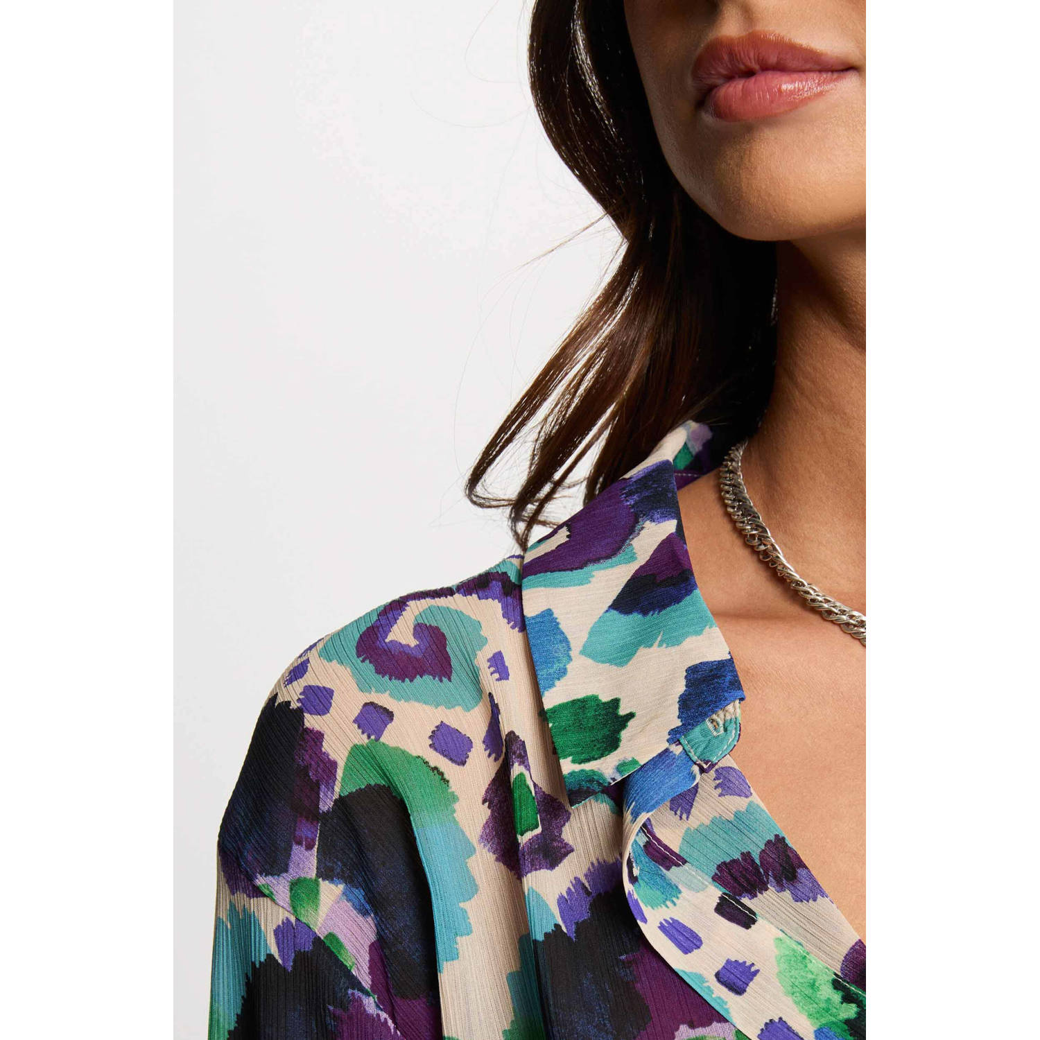 Morgan blouse donkerblauw