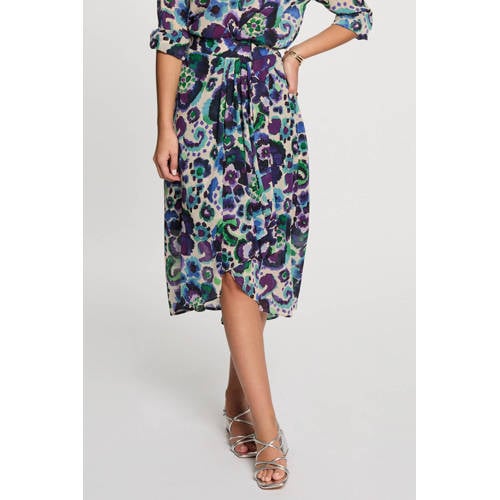 Morgan midi rok donkerblauw afbeelding