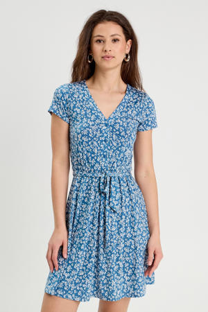 mini jurk blauw