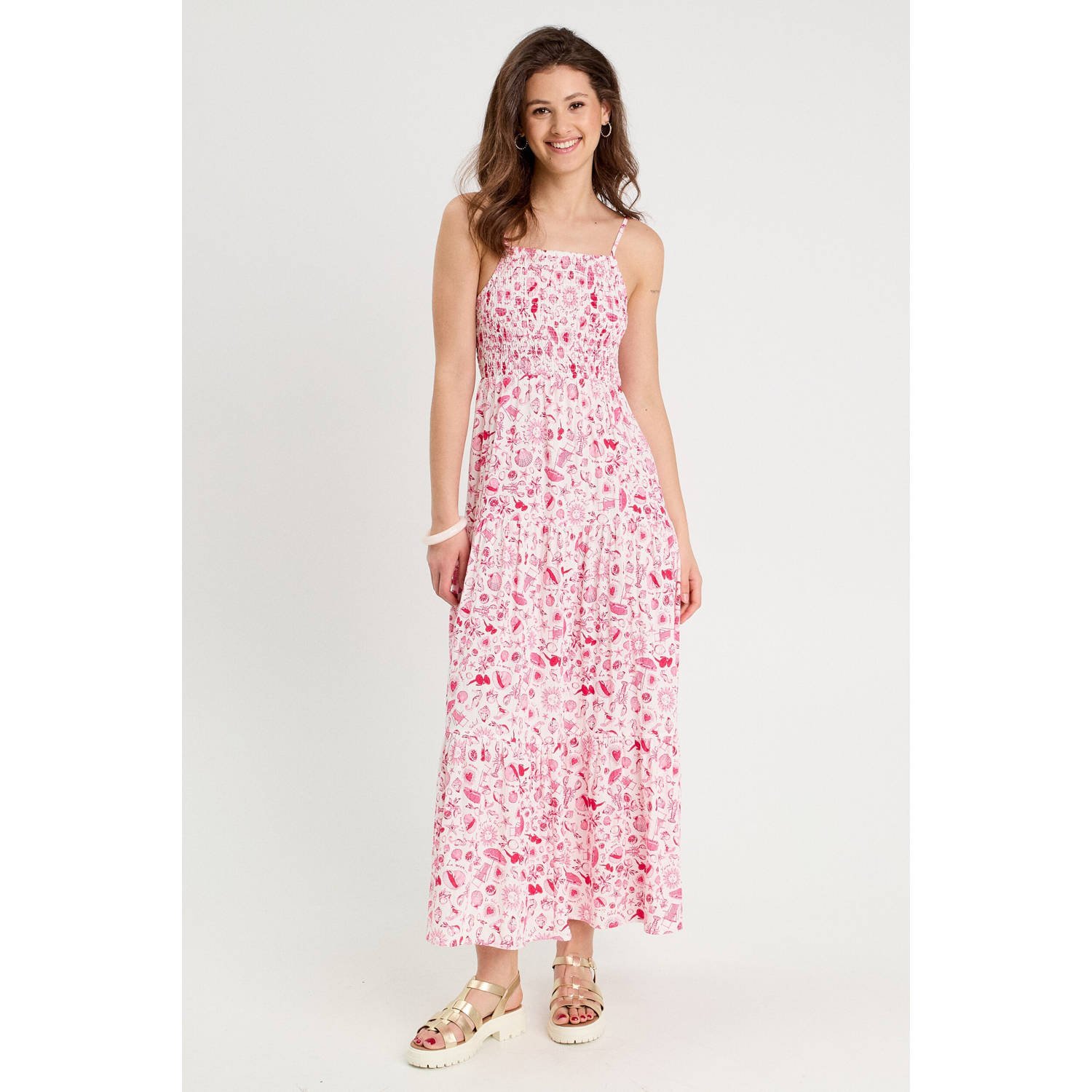 Cache zomerjurk roze