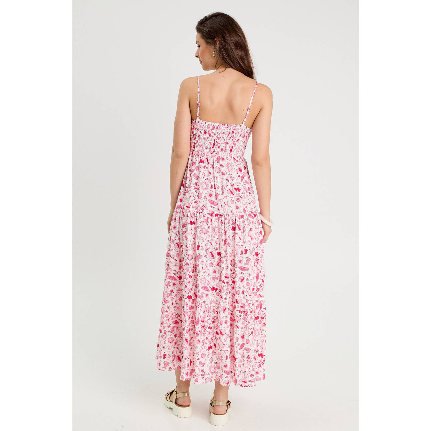 Cache zomerjurk roze