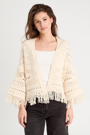vest ecru ajour