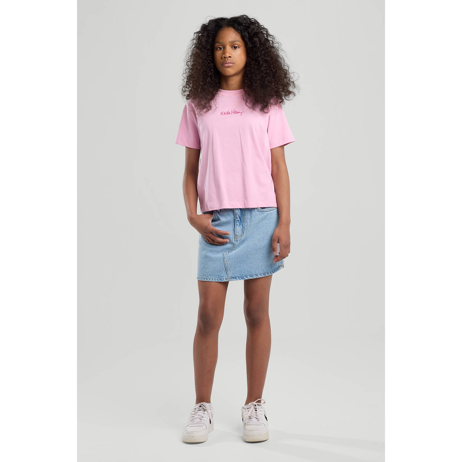America Today T-shirt roze