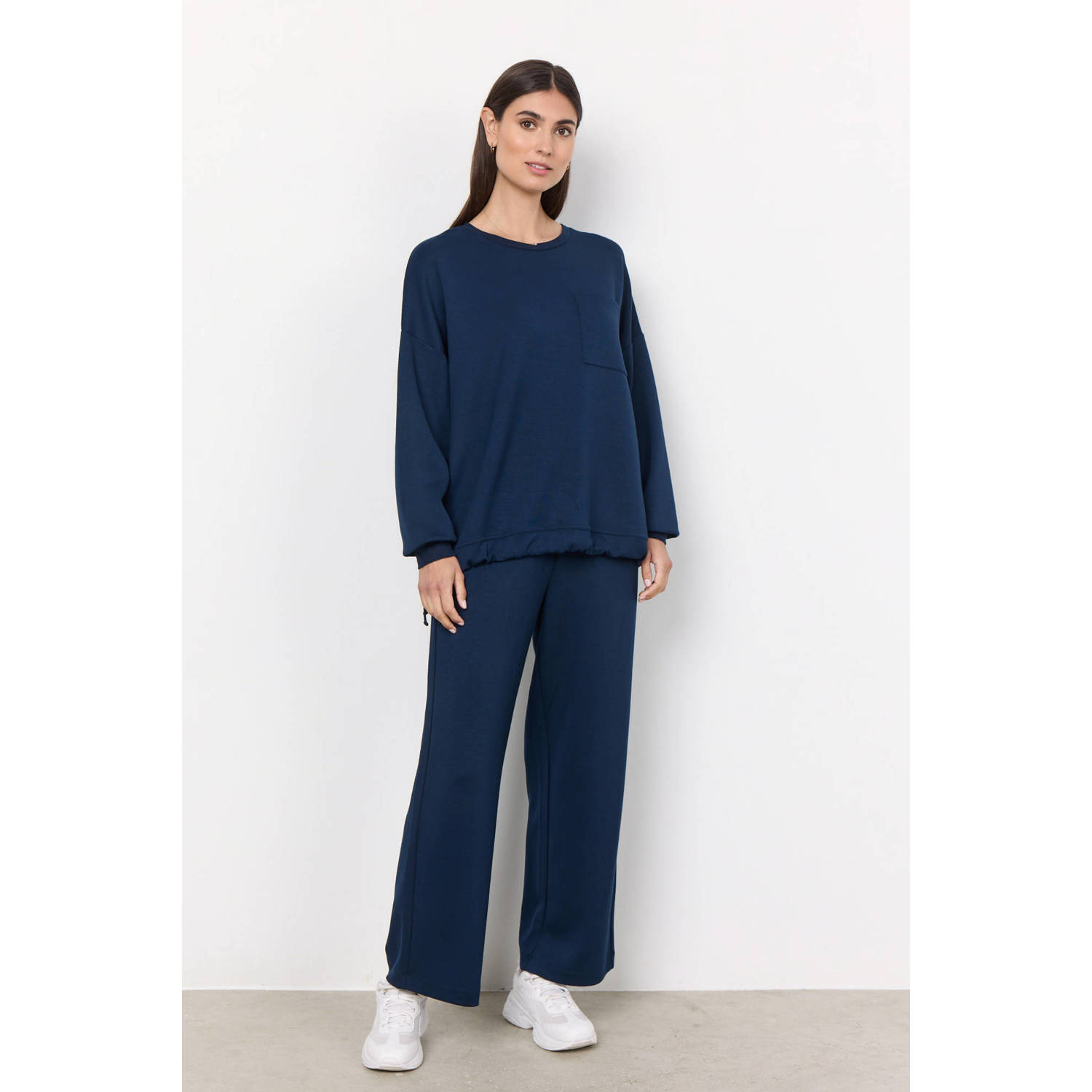 Soyaconcept wide leg high waist broek