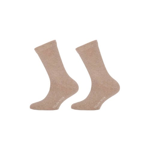 Yellow Moon sokken - 2 paar beige melange afbeelding