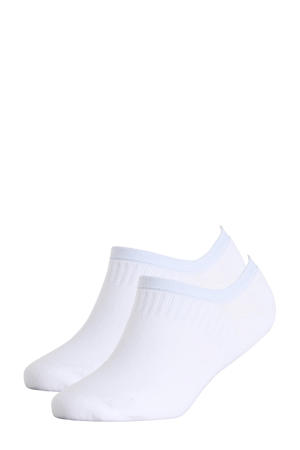 sneakersokken - wit (set van 4)