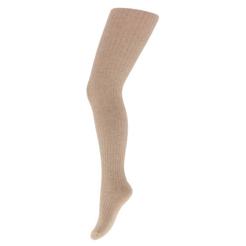 Yellow Moon ribgebreide maillot beige afbeelding