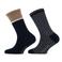 Yellow Moon sokken - donkerblauw/beige (set van 2)