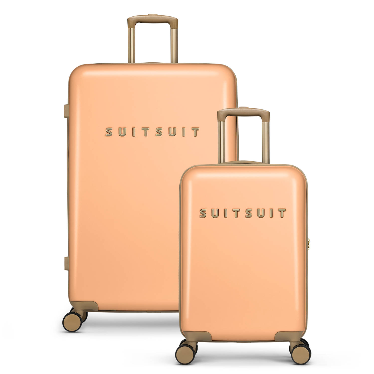 Suitsuit trolley set Fusion set van 2 Pale Orange
