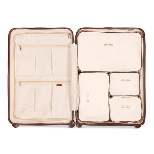 SUITSUIT packing cubes Fab Seventies 76 cm. - set van 4 Antique White afbeelding