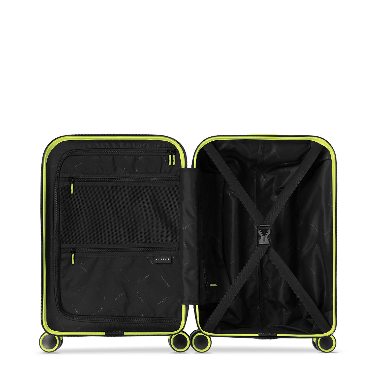 Suitsuit trolley Expression 55 cm. Cyber Lime