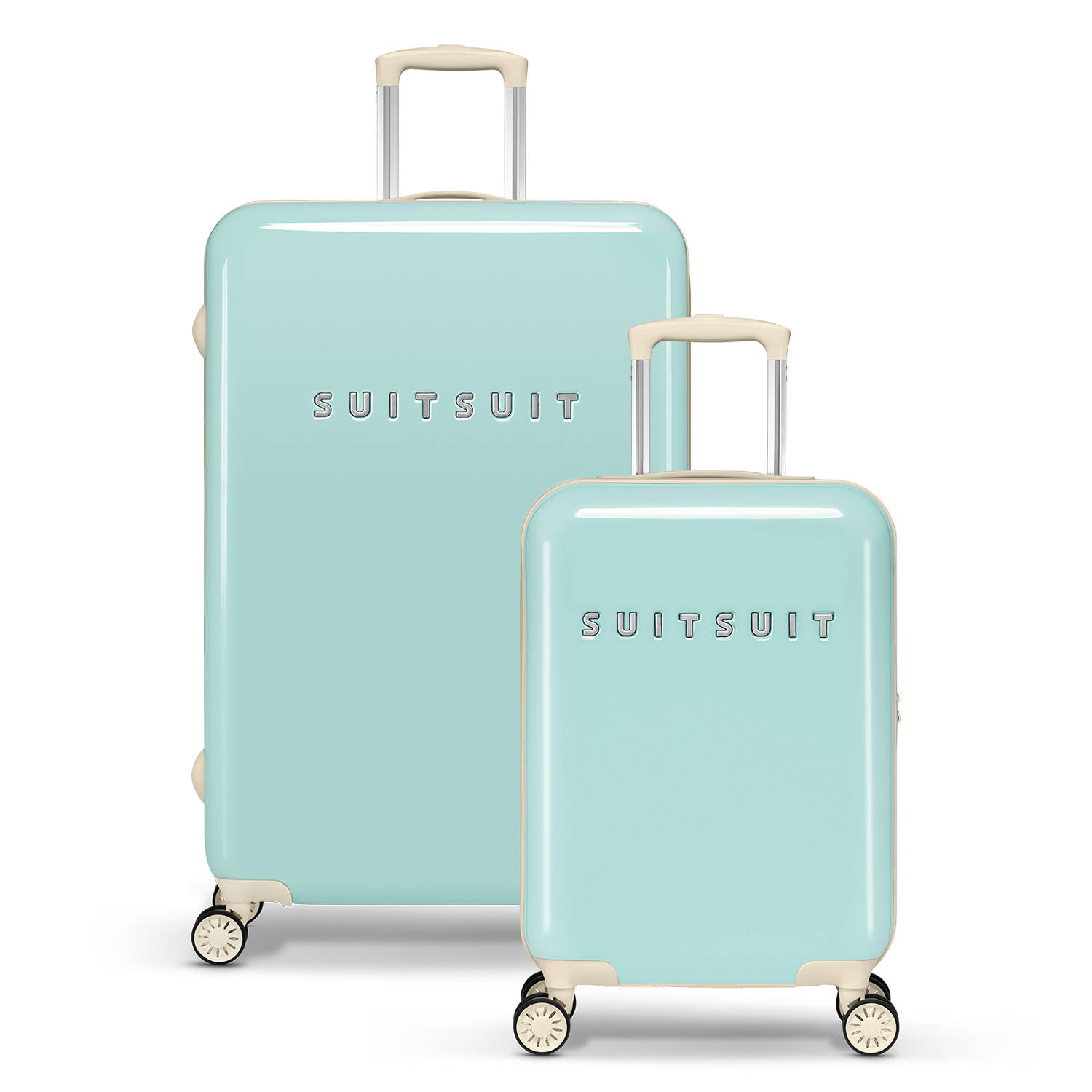 Suitsuit trolley set Fabulous Fifties set van 2 Luminous Mint