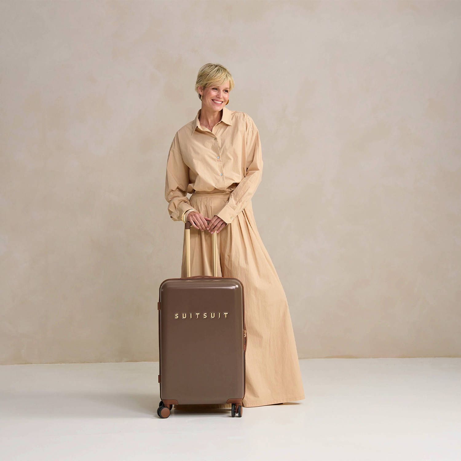 SUITSUIT trolley Fab Seventies 66 cm. Cocoa Brown