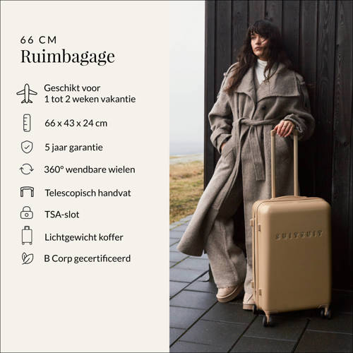 SUITSUIT trolley Fusion 66 cm. Iced Coffee afbeelding