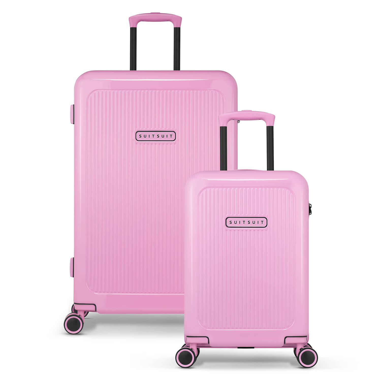 Suitsuit trolley set Expression set van 2 Fondant Pink