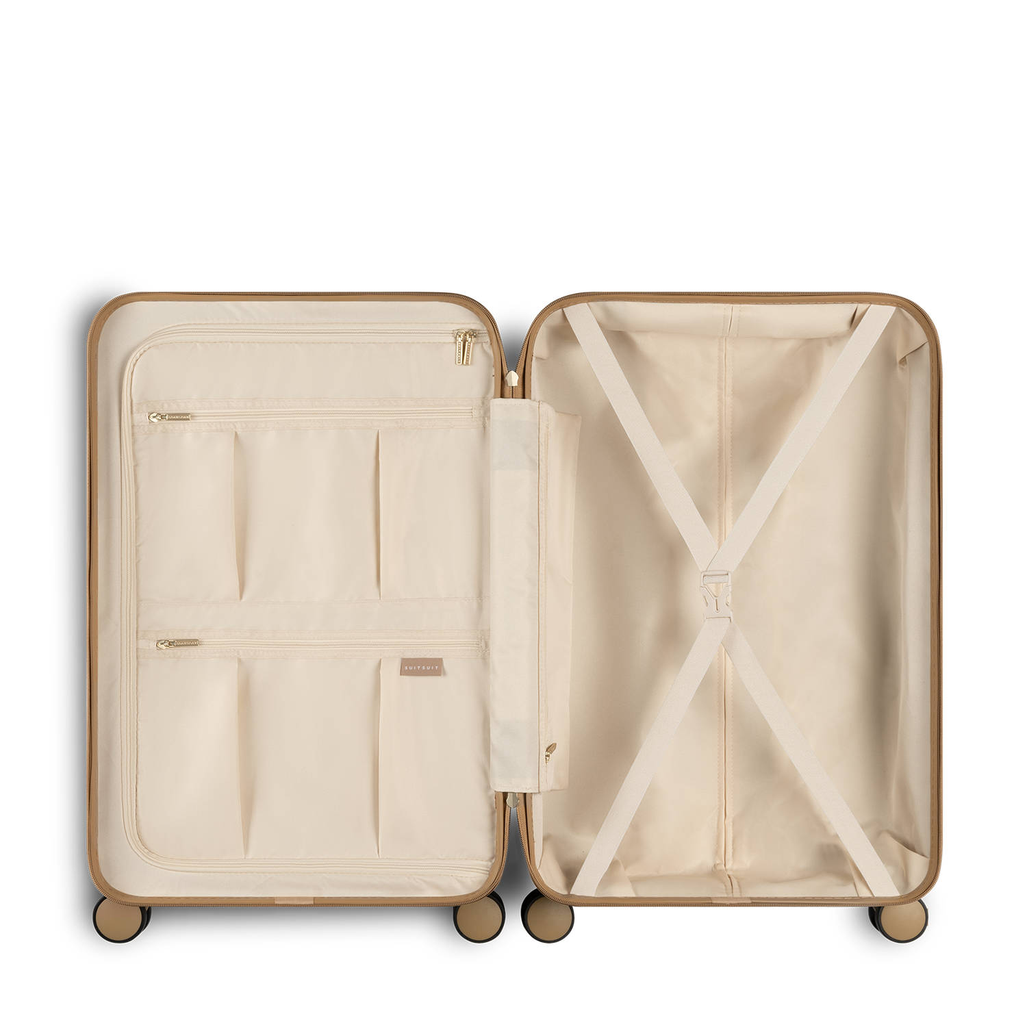 Suitsuit trolley Fusion 66 cm. White Swan