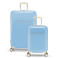 SUITSUIT trolley set Fabulous Fifties - Chambray Blue (set van 2)