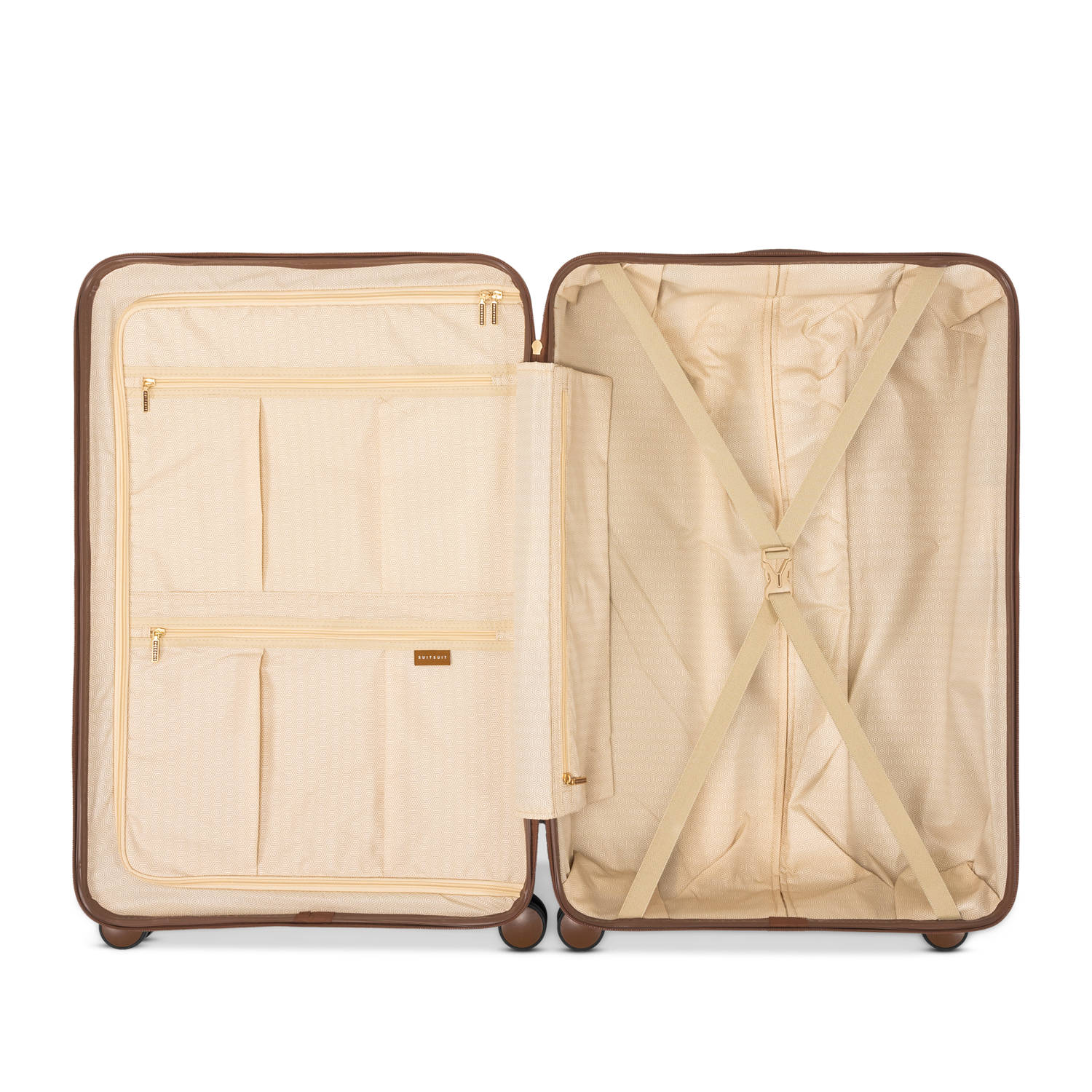 Suitsuit trolley Fab Seventies 76 cm. Antique White