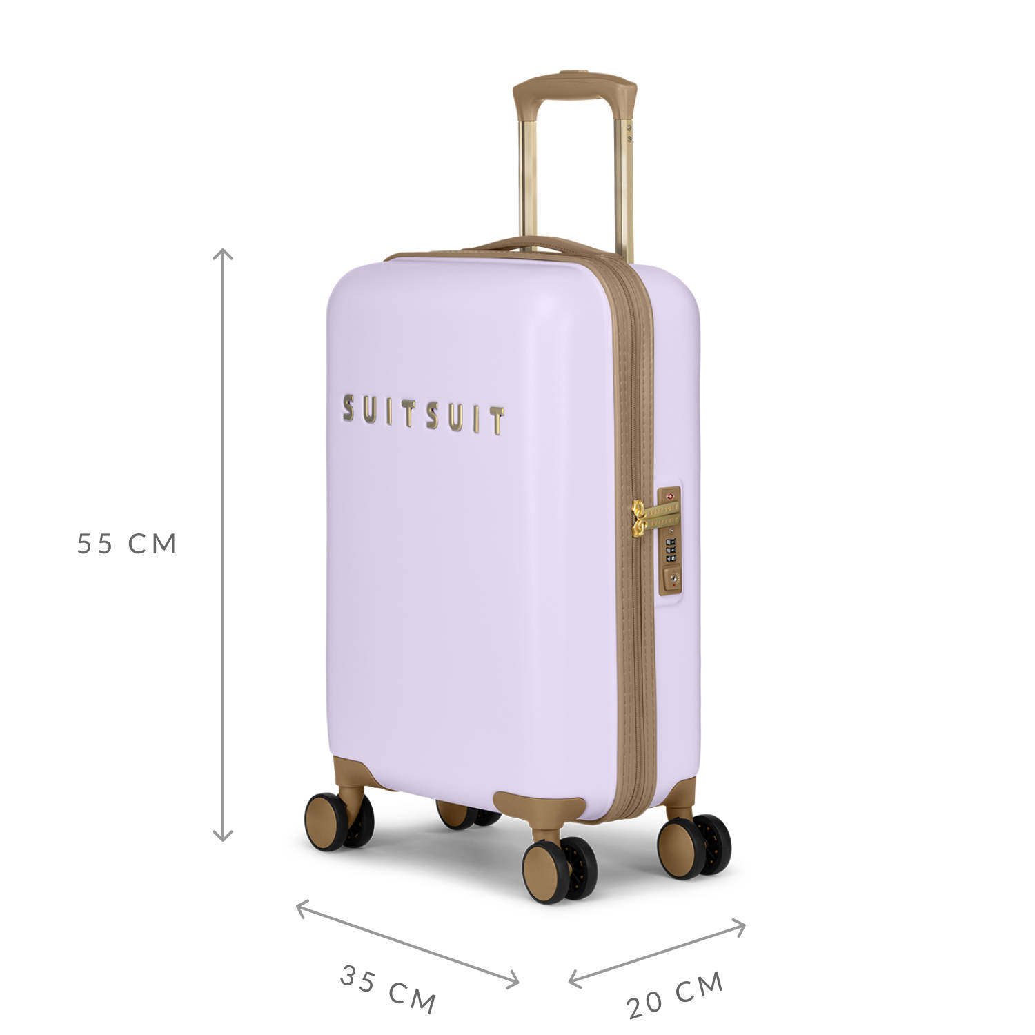 Suitsuit trolley Fusion 55 cm. Orchid Bloom