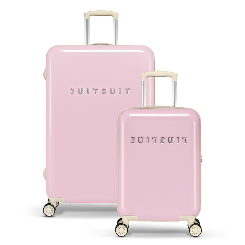 SUITSUIT trolley set Fabulous Fifties - Pink Dust (set van 2)