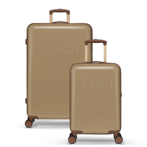 SUITSUIT trolley set Fab Seventies - set van 2 Cuban Sand afbeelding