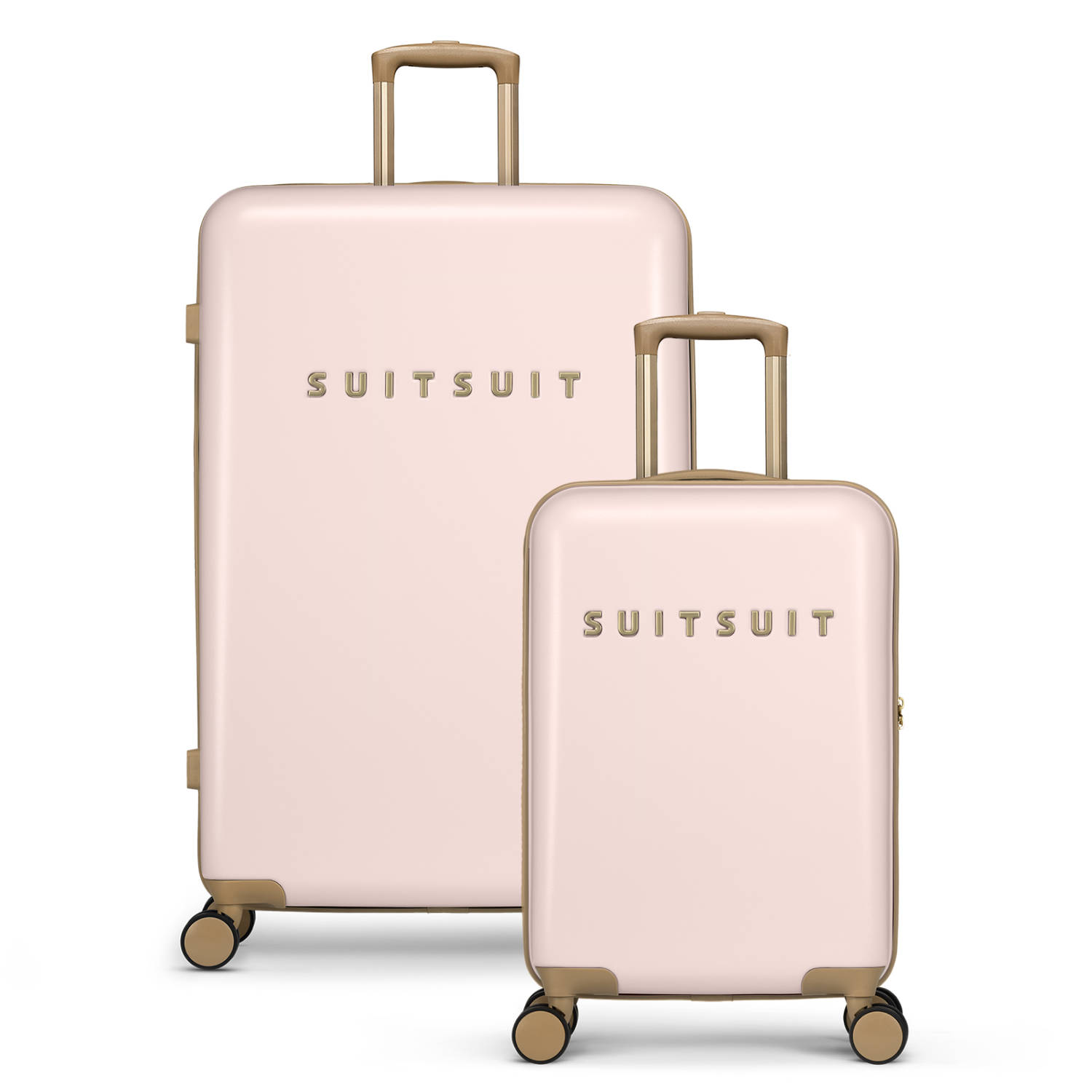 Suitsuit trolley set Fusion set van 2 Rose Pearl