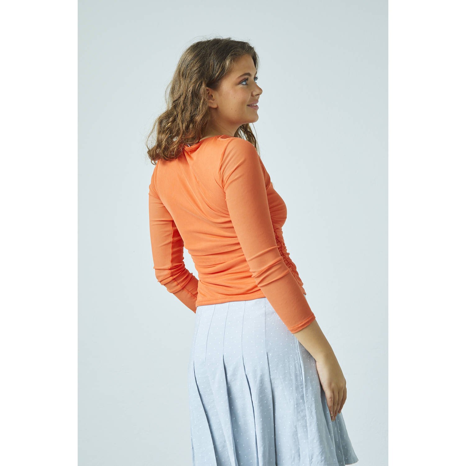 SisterS Point mesh top oranje