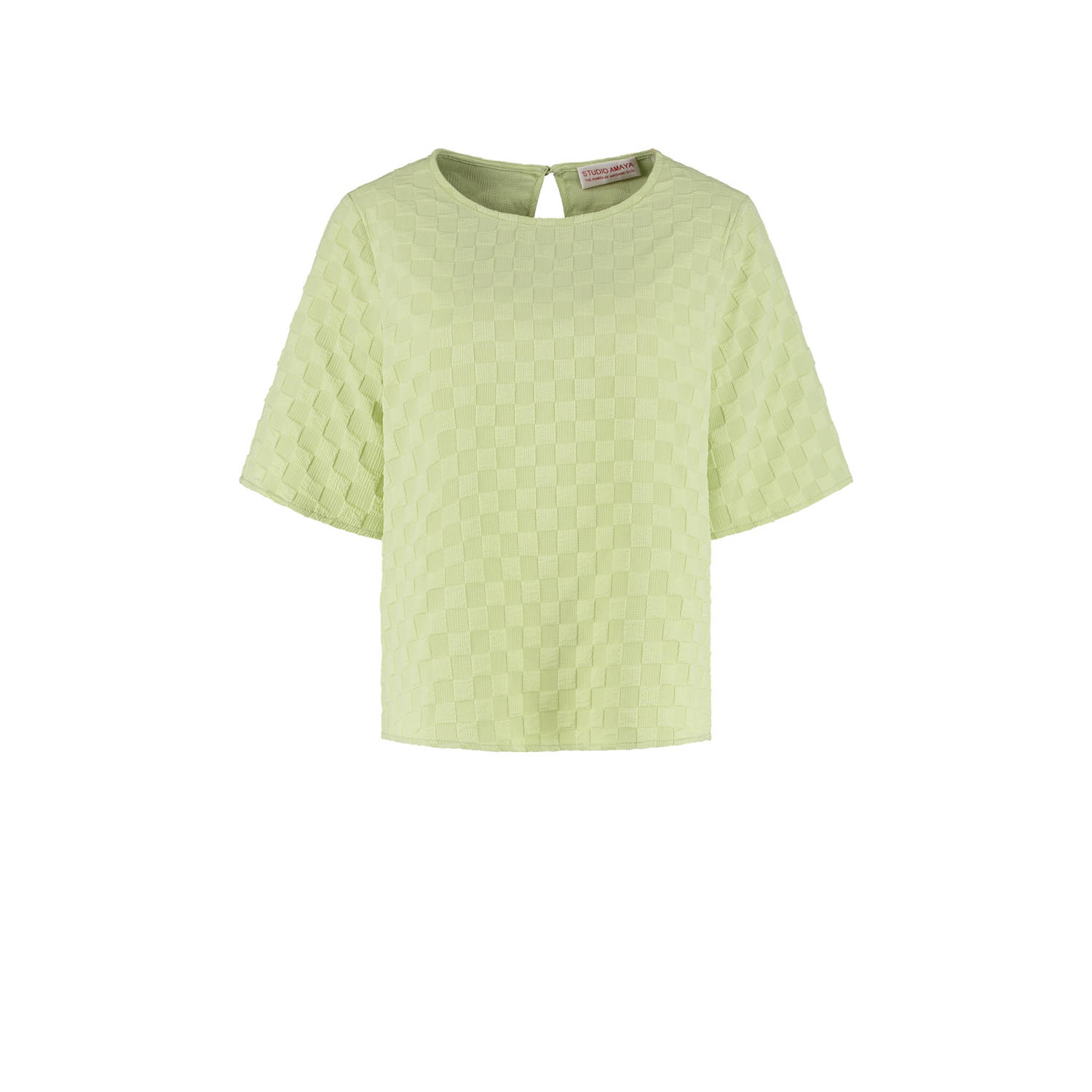 Studio AMAYA top limegroen