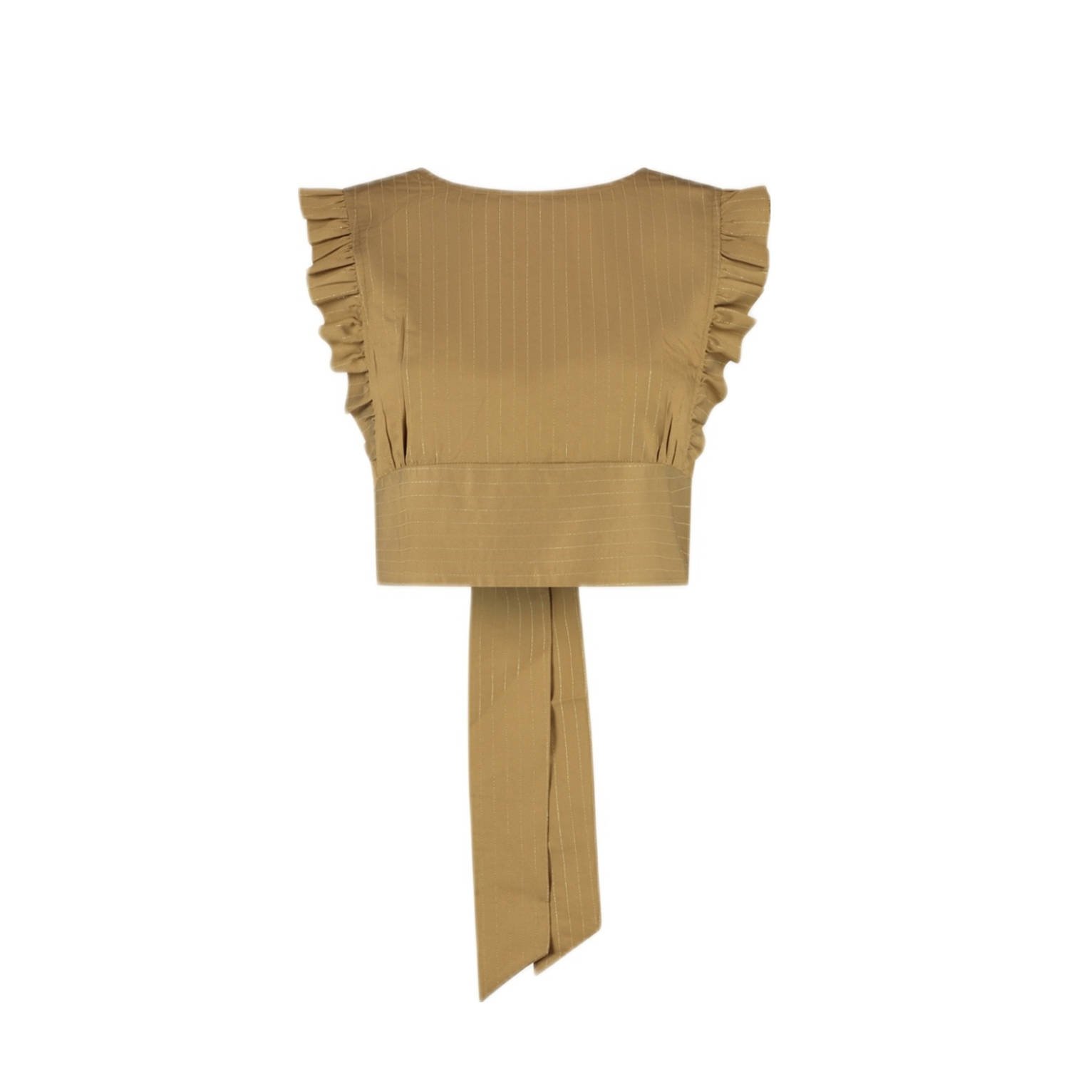 AMAYA AMSTERDAM Dames Tops & T-shirts Dillia Top Camel