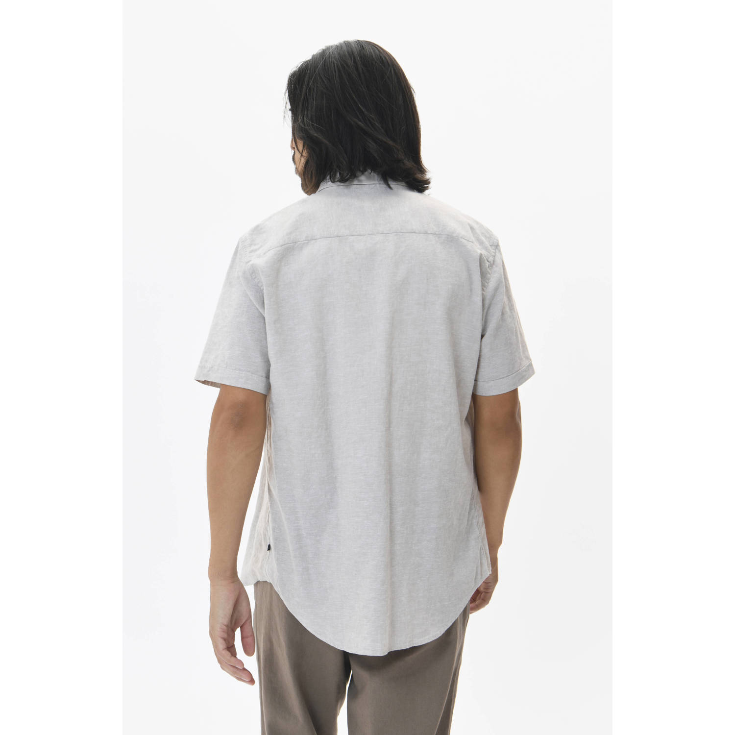 Matinique casual overhemd beige