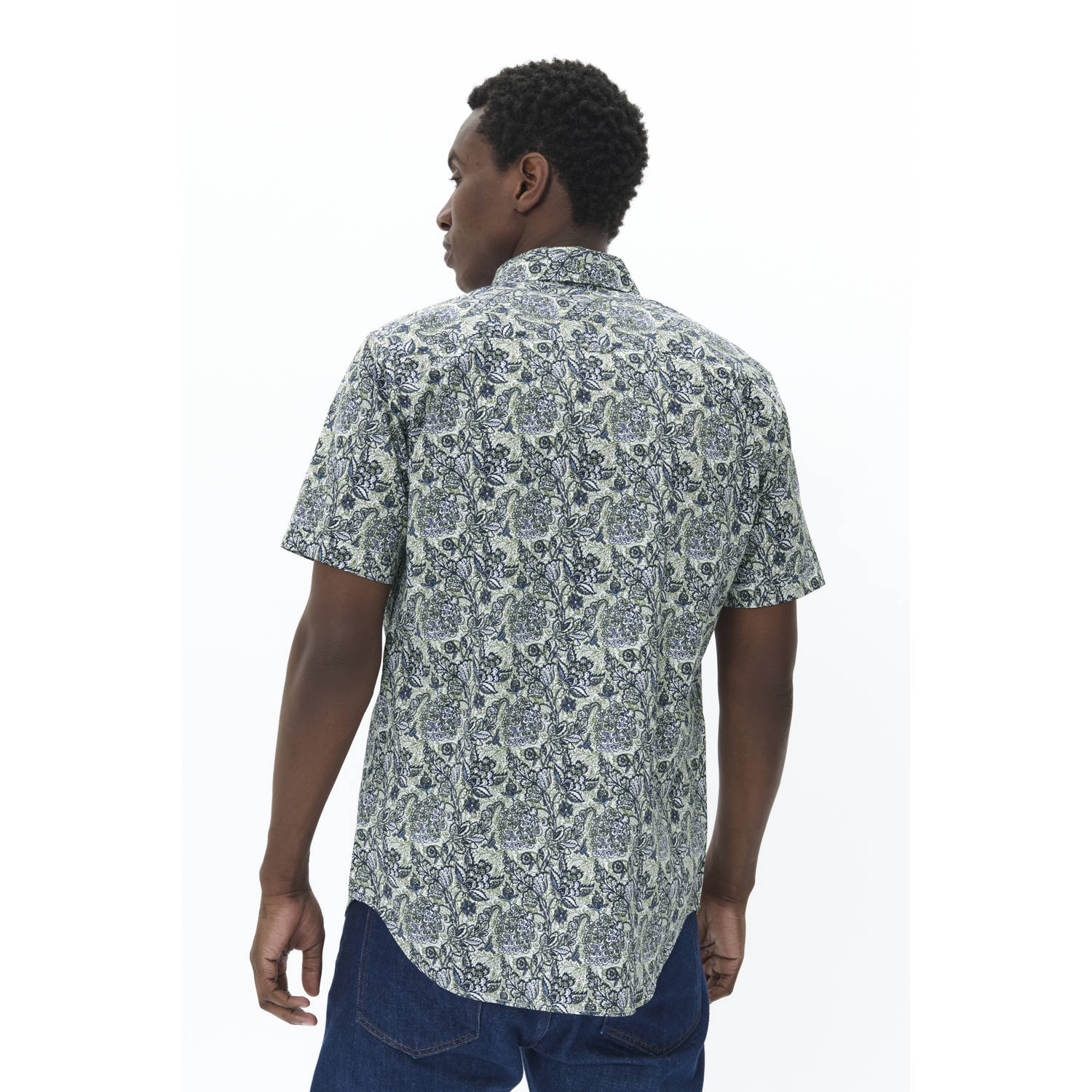 Matinique casual overhemd groen