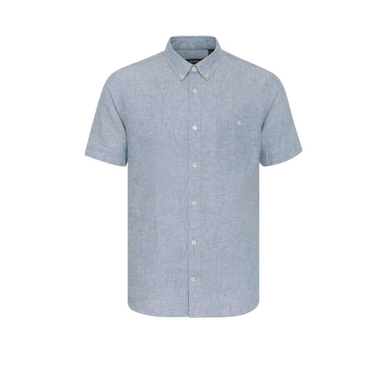 Matinique casual overhemd blauw