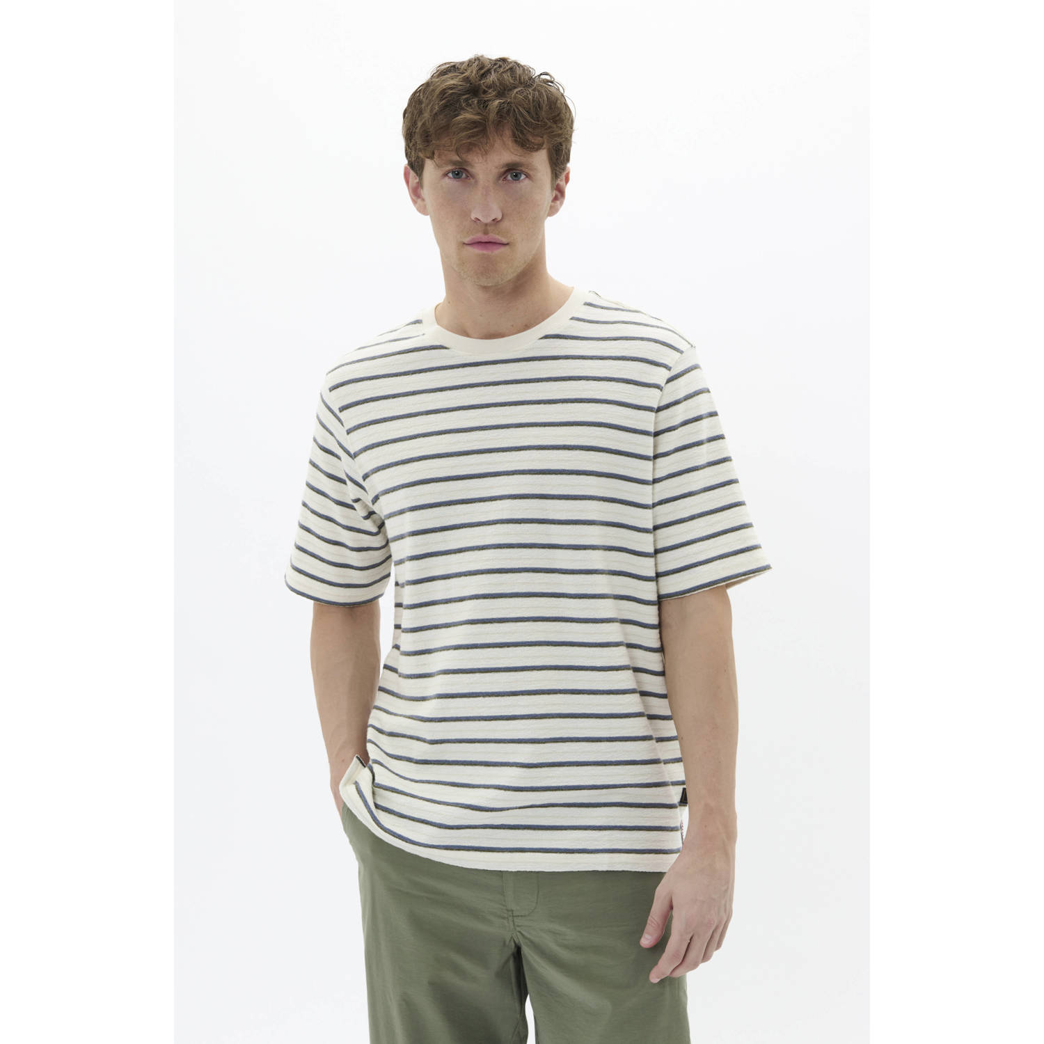 MATINIQUE Heren Polo's & T-shirts Makai Crew Heritage Wit