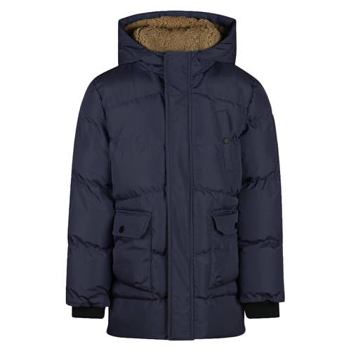 No Way Monday gewatteerde jas blauw afbeelding
