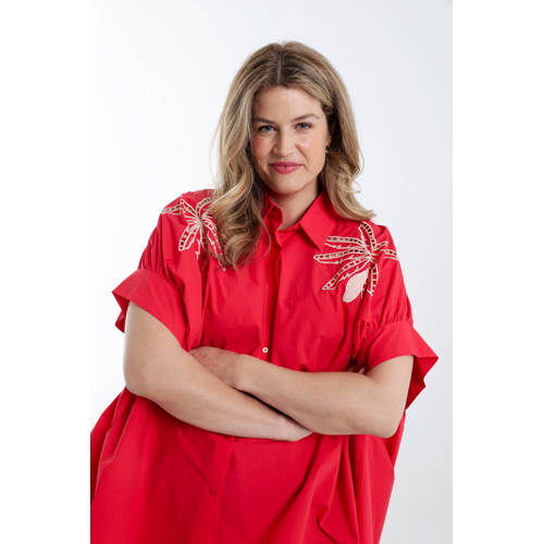 Paprika blouse rood afbeelding