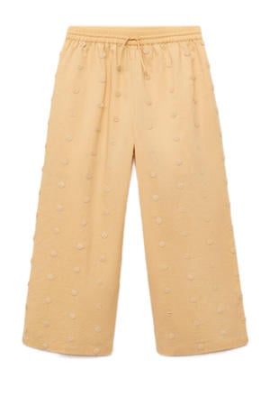 casual broek geel