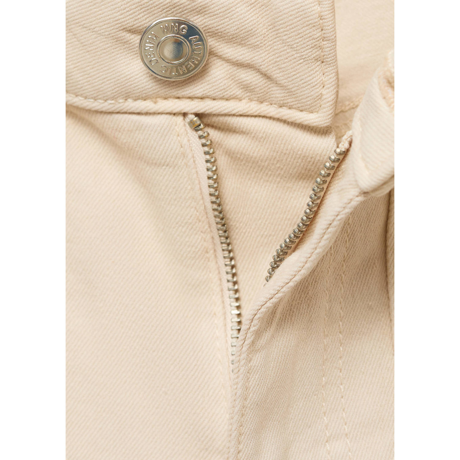 MANGO TEEN denim short beige