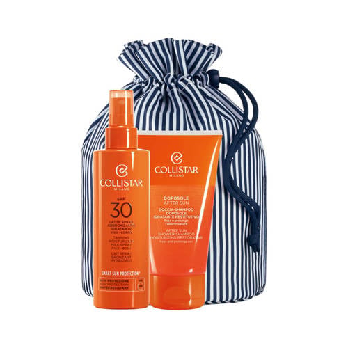 Collistar Sun Kit - Milk Spray SPF30 200 ml + After Sun Shower-Shampoo 150 ml afbeelding