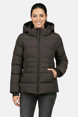 winterjas zwart