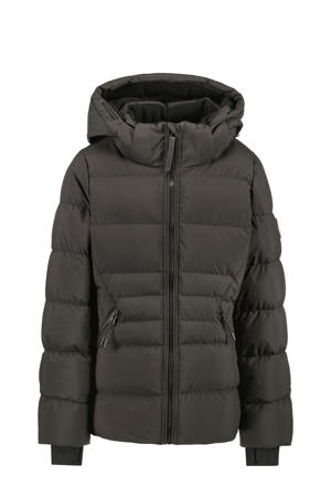 winterjas zwart