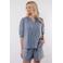 CS the Label blouse medium blue denim