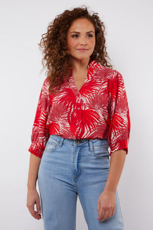 blouse rood
