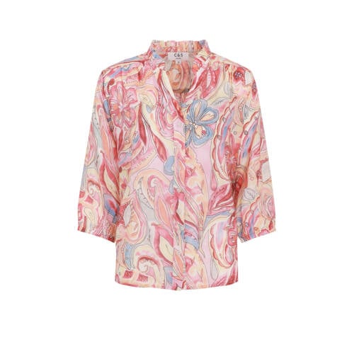 C&S The Label blouse multi afbeelding