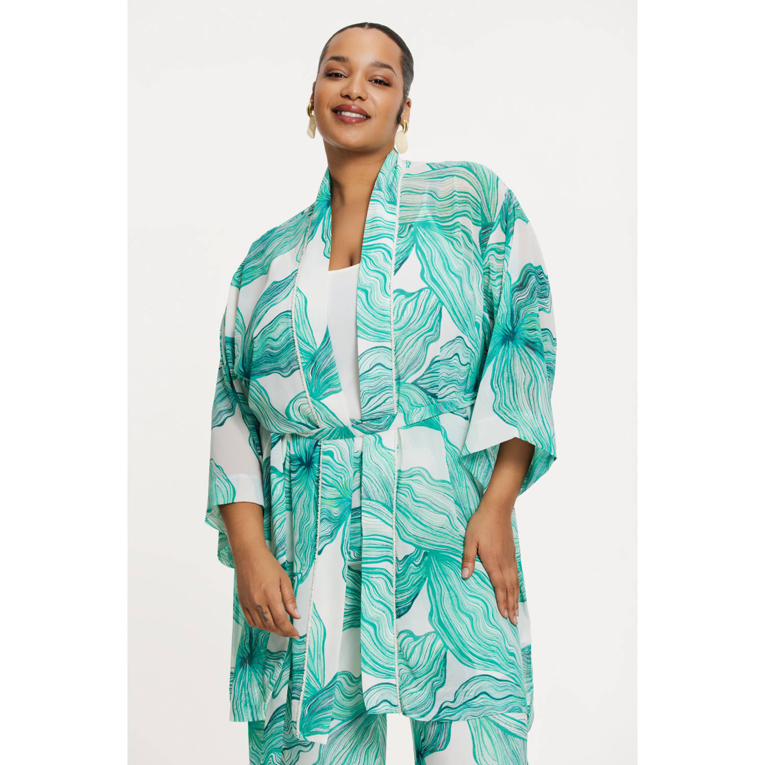 YOEK vest turquoise