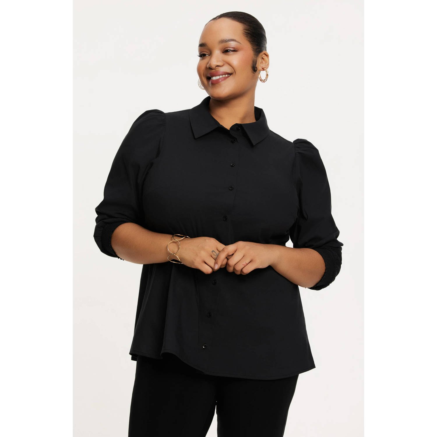 YOEK blouse zwart