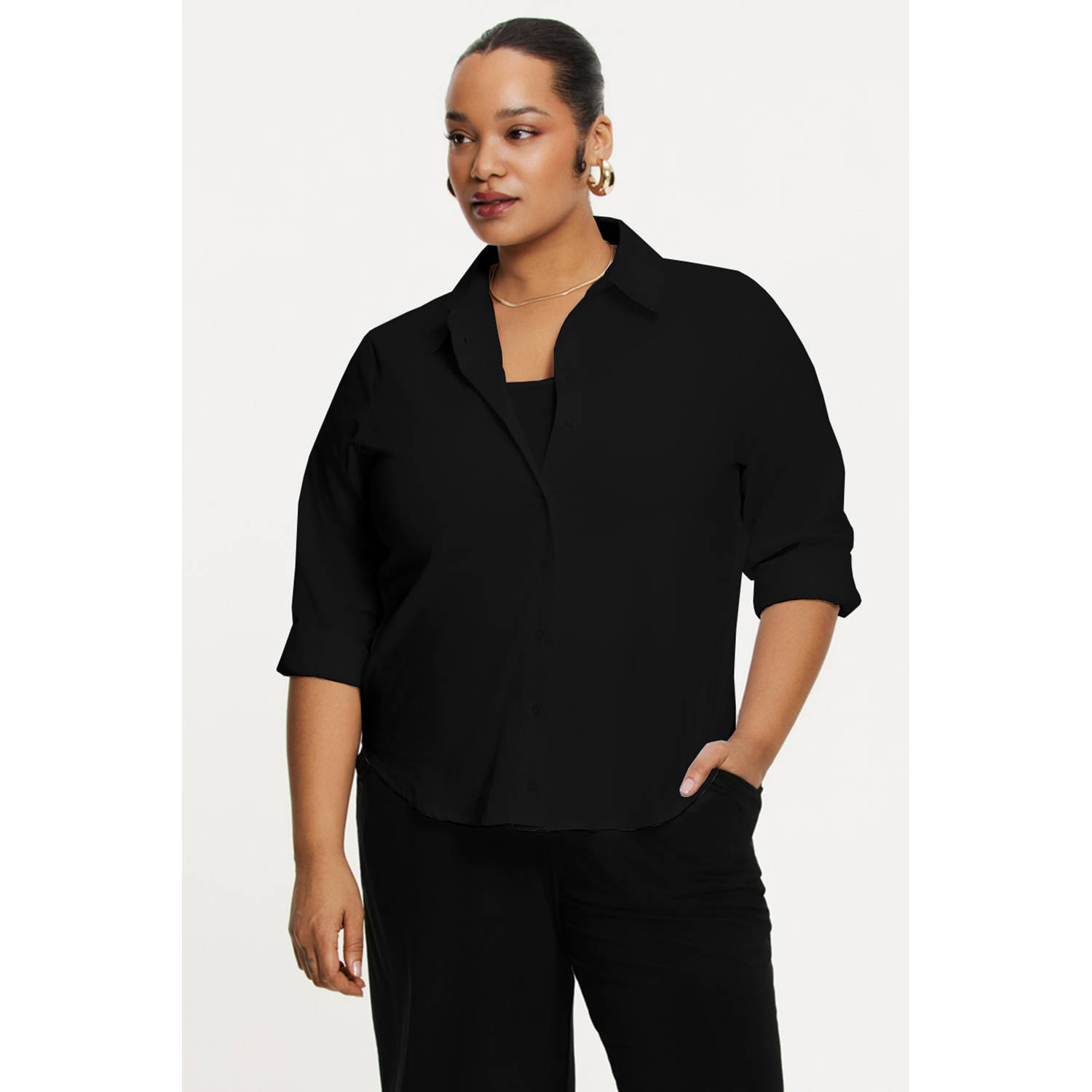 YOEK blouse zwart