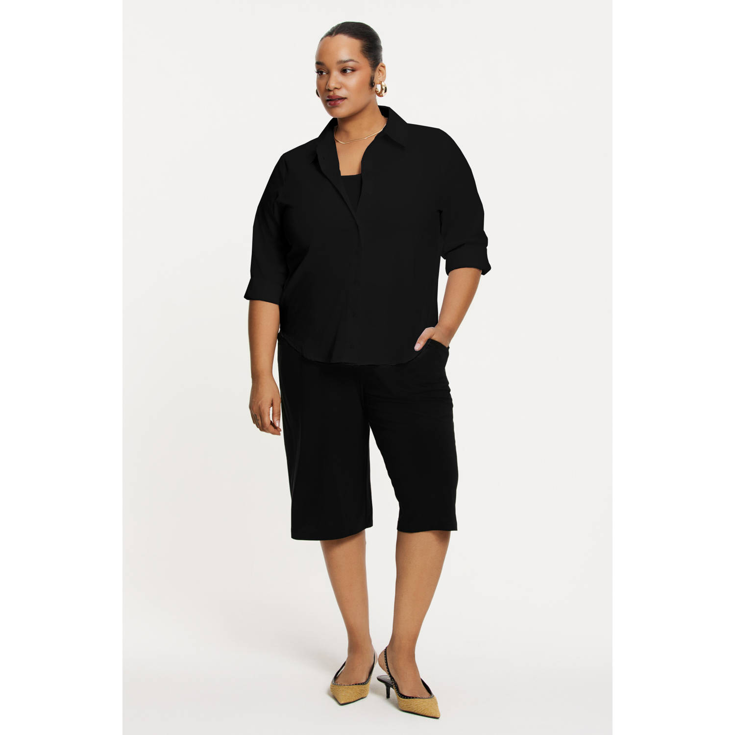 YOEK blouse zwart