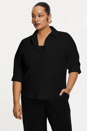 blouse zwart